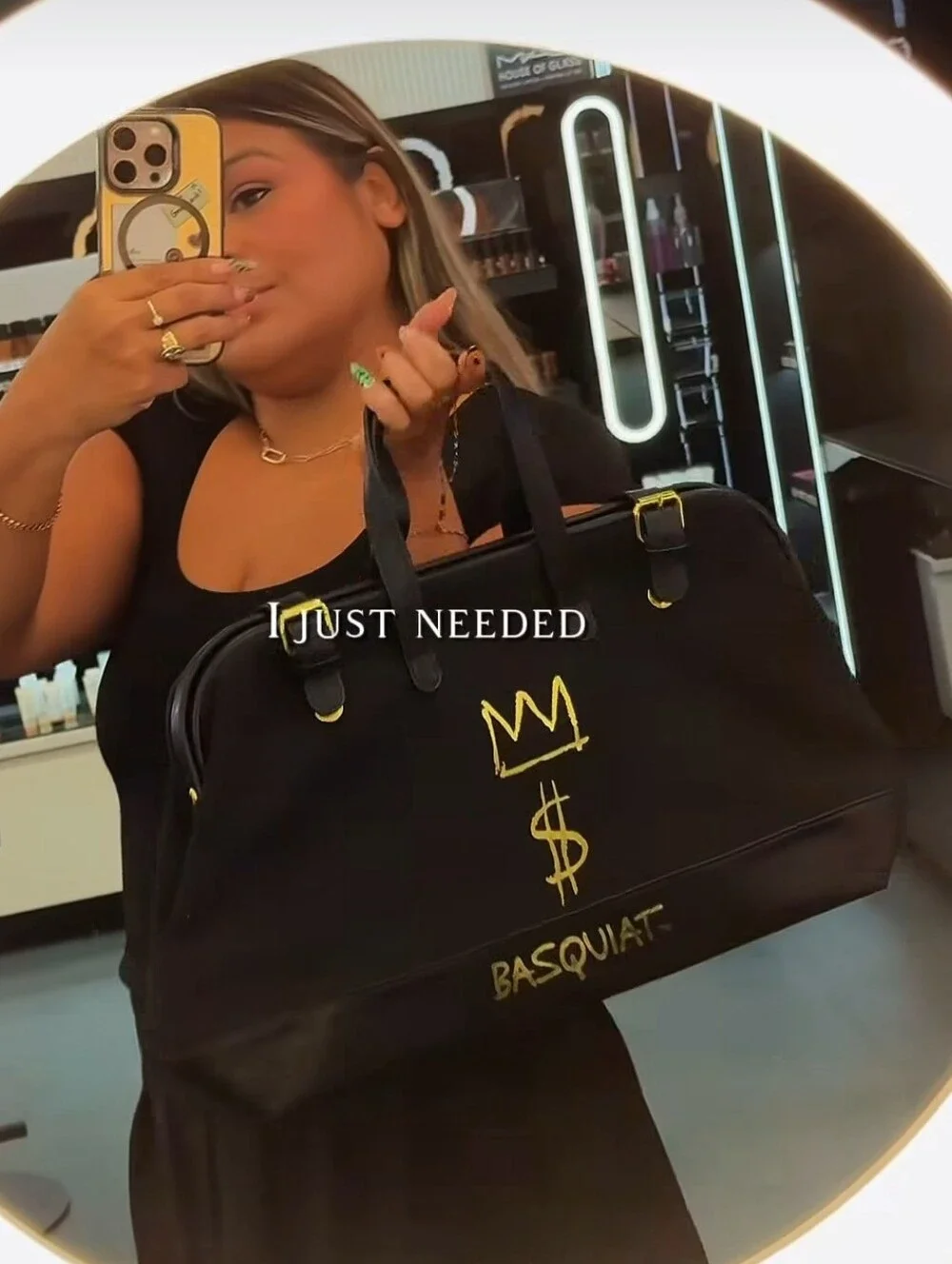 Mac X Jean-Michel Basquiat Famous Bag